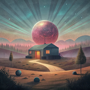 Rural russian disco with rustic visuals.

Gradients. Use colors, soft and moody.
