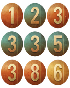 numbers-without background - escape room printable - Recraft