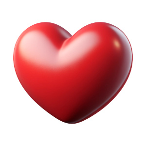 3d heart