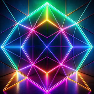 neon LINES colours