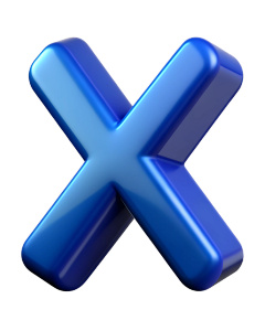 letter X