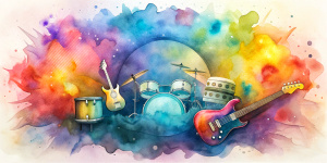 Logo of a cover band with the name Display.