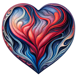 Style stickers. Create a heart shape with clean lines and smooth .Experiment with negative space to create an additional shape within the heart. Apply a subtle gradient to the heart symbol for a modern touch. Black and red only. White background, No Background, vector, 8K.