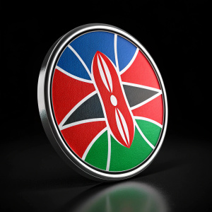 Clokam Branding logo - A vibrant circular emblem with red, green, and blue hues. Set against a sleek black backdrop.