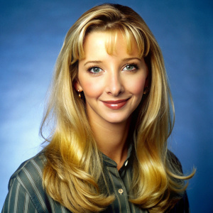 Lisa Kudrow young in the "Friends"