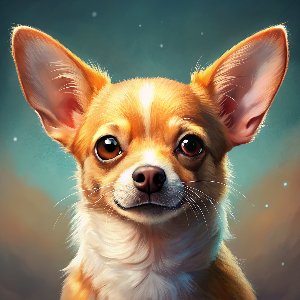 draw a ginger chihuahua.