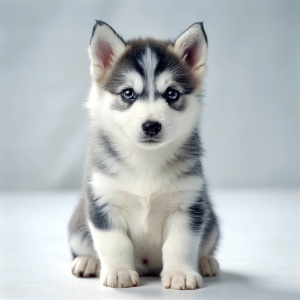 cute baby Husky