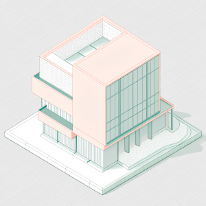 contemporary building