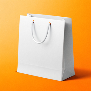 paper bag from clothing store