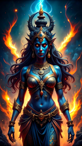 Kali (Hindu Mythology): Kali, a goddess in Hindu mythology, is associated with destruction and death. In some stories, she is portrayed as a ruthless and lethal anti-hero.