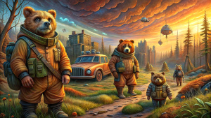 Bernstein Bears travel to post apocalyptic  Chernobyl 