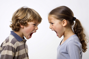 children quarrel