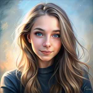ПОЛИНА КРАСИВАЯ С ДВУМЯ ДЛИННЫМИ КОСИЧКАМИ 15 ЛЕТ 