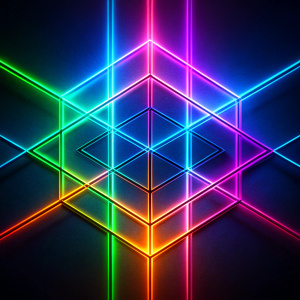 neon LINES colours