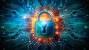 cyber Padlock circuit board security