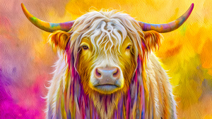 yak with human head