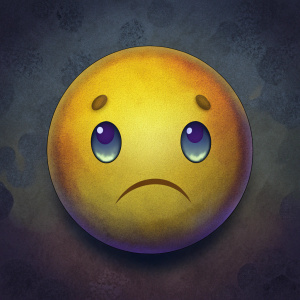 sad face