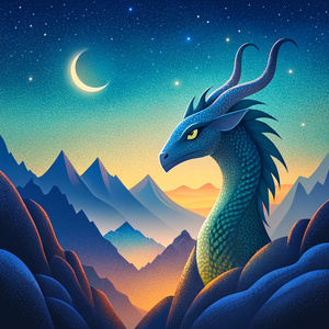 mountain dragon evening