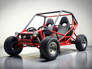 Ducati 4-wheels buggy design 