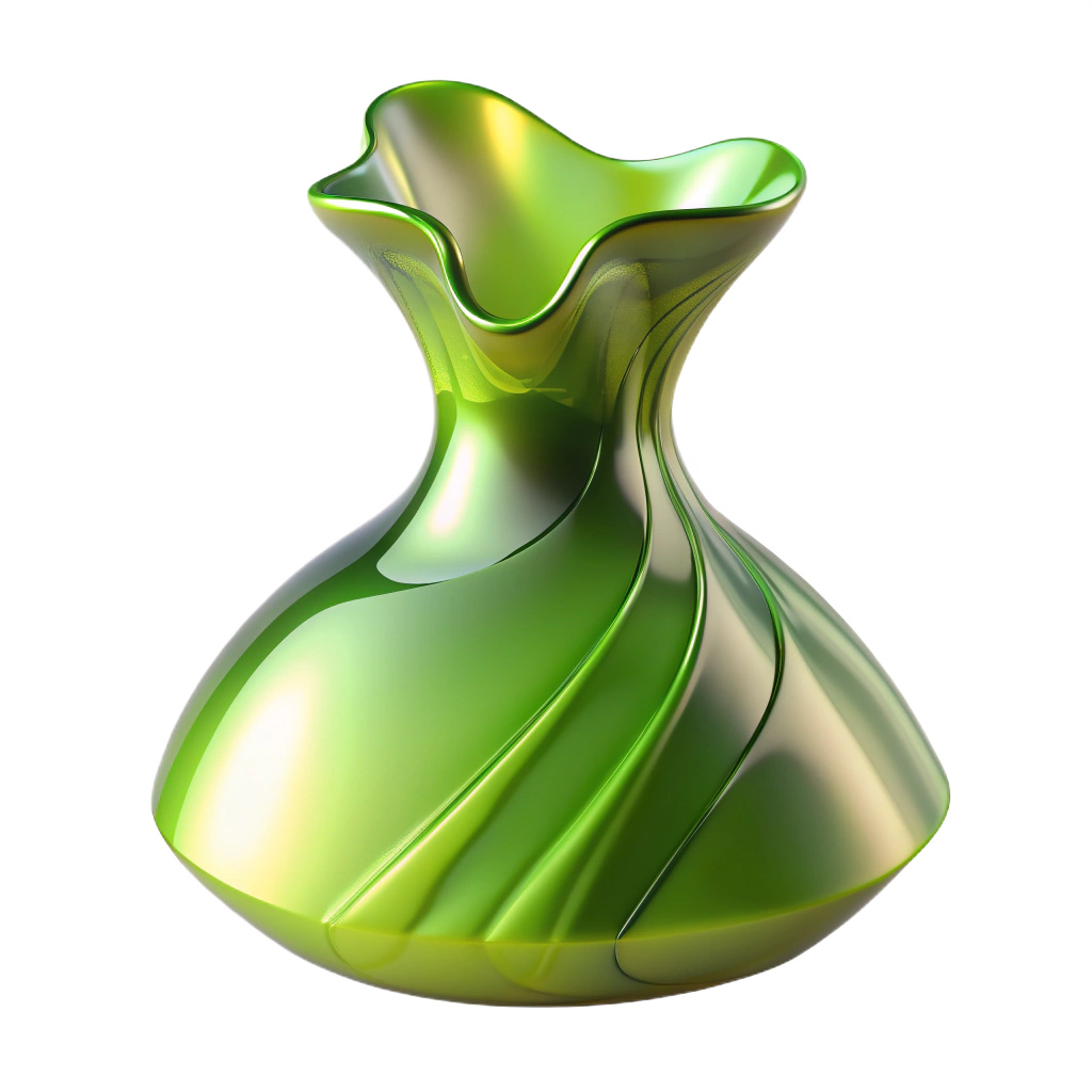 abstract glass dress