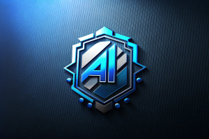 Create a logo for an artificial intelligence service