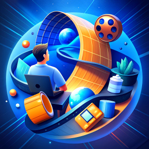 perfect multimedia content creation in timeline from start to finish, works like a dream