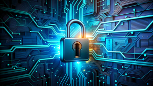 cyber Padlock circuit board security