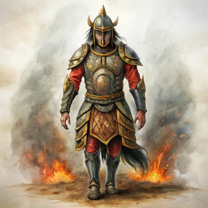 kipchak warrior armor set