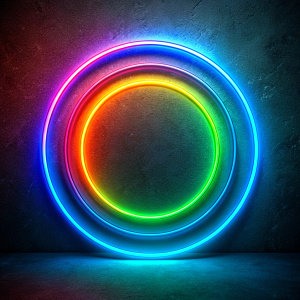 neon colours