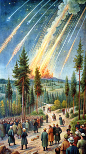 Tunguska Olayı (1908): Sibirya'da meydana gelen bu patlama
