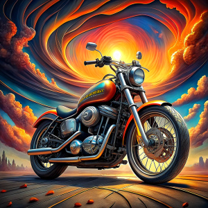 Harley Davidson motorcycle