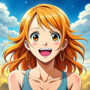 Nami Happy One piece