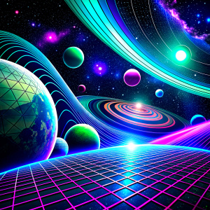 background space
cyber illustration