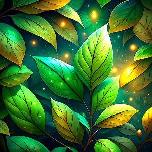 leaves wallpaper
