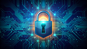 cyber Padlock circuit board security