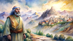 In the Bible, in ancient times, Elijah the Tishbite walked to the city of Zarephath