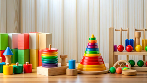  Montessori toys background