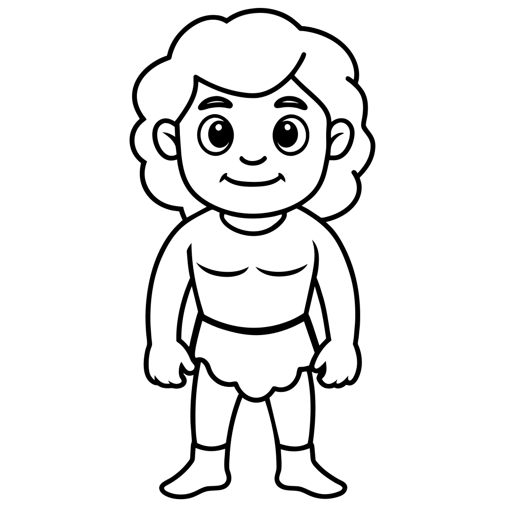 Cain - (Coloring Images For Kids)
