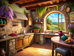 Provence kitchen