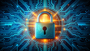 cyber Padlock circuit board security