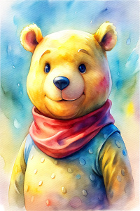 Winnie-the-Pooh without the red shirt