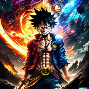 luffy  One Piece Epic Picture