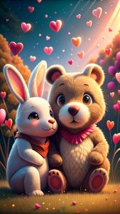 bunny + bear