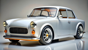 One car, supercar, new concept, Racing,  Hot Rod und Trabant style