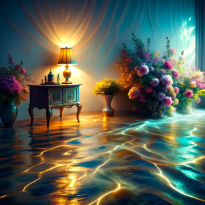 close phenomenon vintage real bedroom flowers print furniture   wave sea submerged The Bioluminescent   phenomenon    Intensive Holographic Iridescent Acrylic Amazing light reflections 
 
