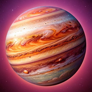 planet jupiter seen from space