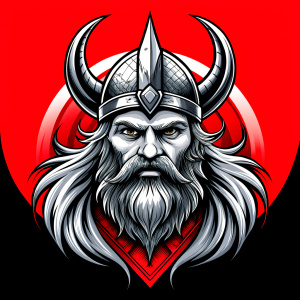 viking perfect realistic art, high-definition, high-definition grey and black, white background 