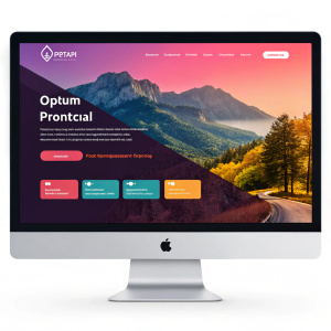 Website homepage of Opium Protocol. Sleek design, modern interface, vibrant colors, and prominent call-to-action buttons.