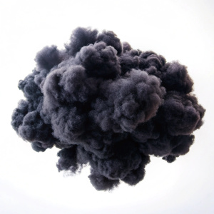 black cloud isolated on white background - Recraft