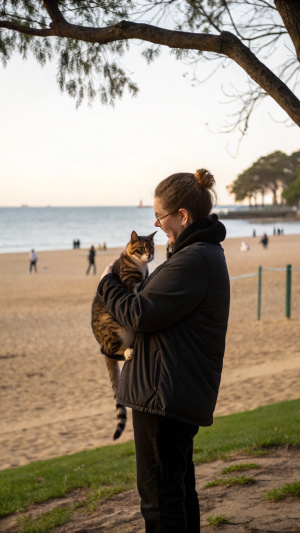 You've always been looking for love, but then you noticed that you always greet cats or sand